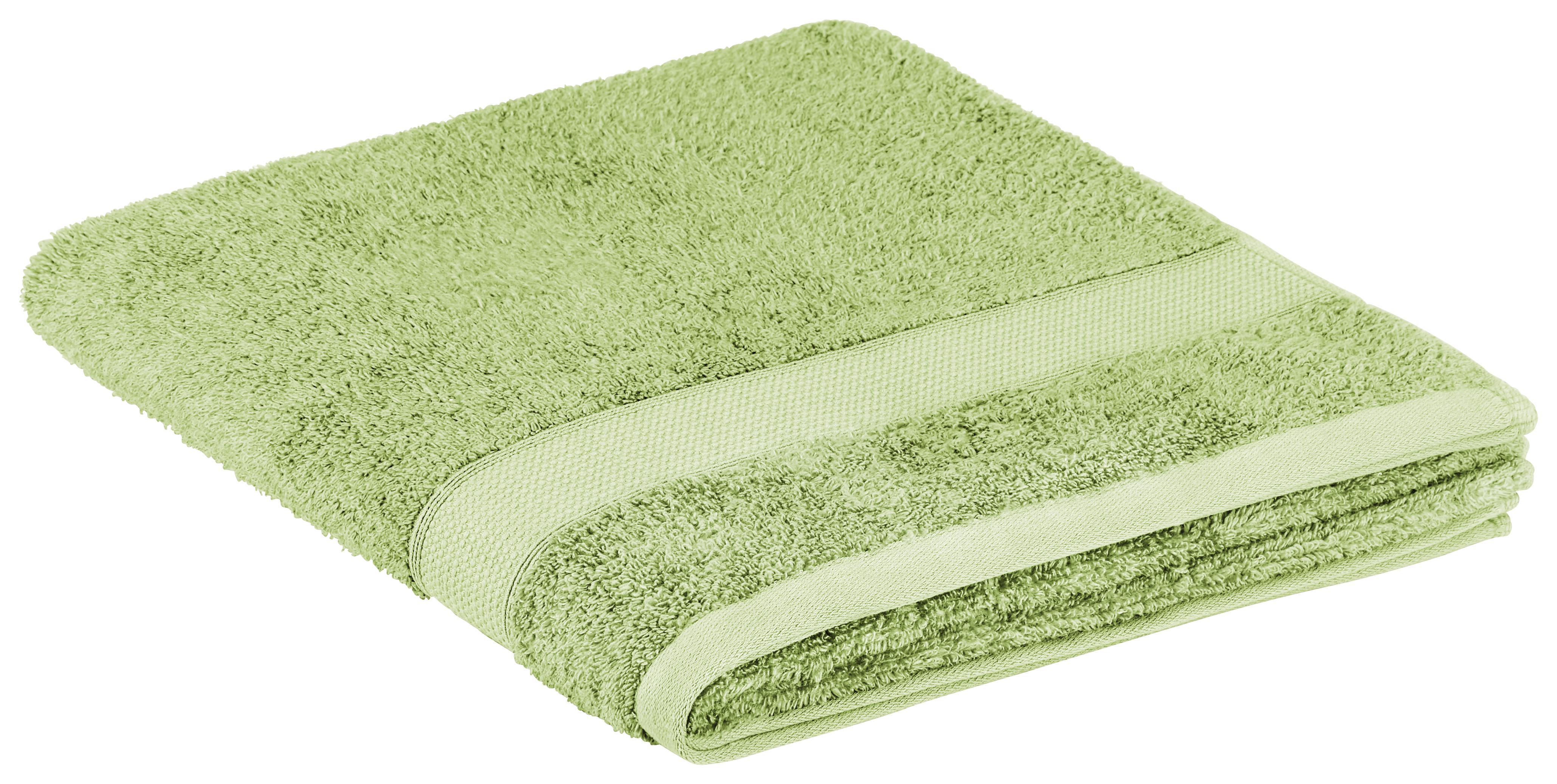 Fürdőlepedő Anke - Zöld, Basics, Textil (70/140cm) - Luca Bessoni