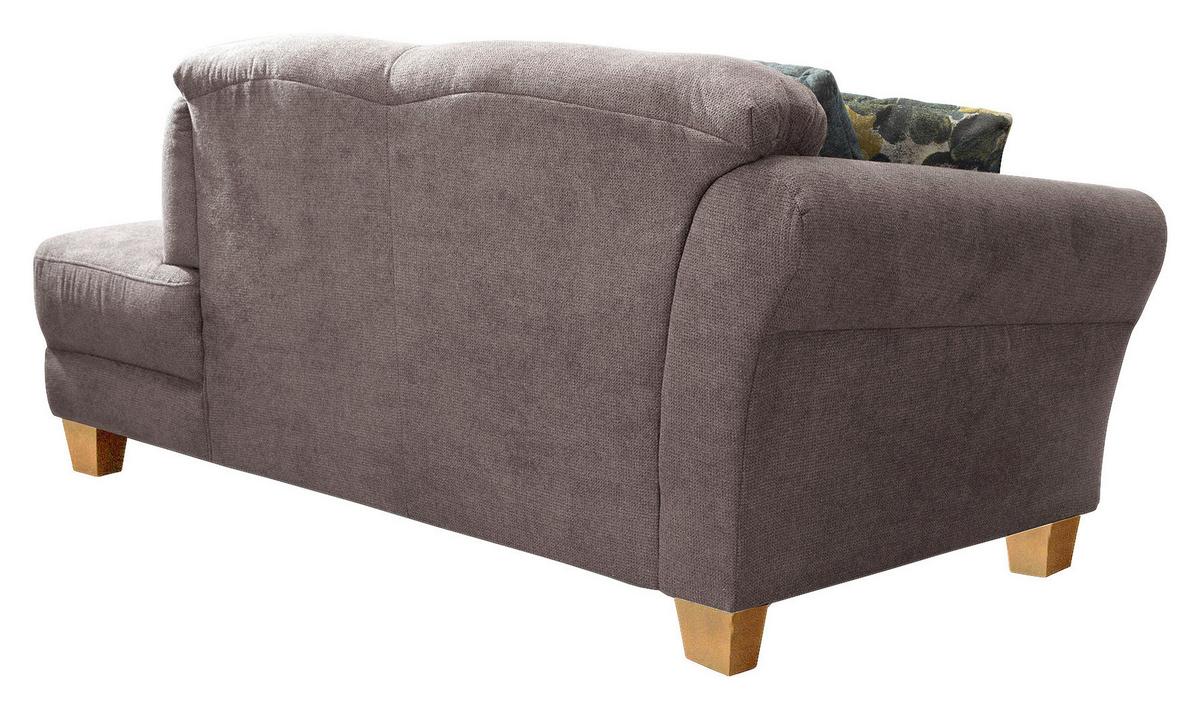 Récamiere Gotland V, Taupe B: 194 cm - Taupe/Naturfarben, KONVENTIONELL, Textil (194/84/91cm) - Sit & More