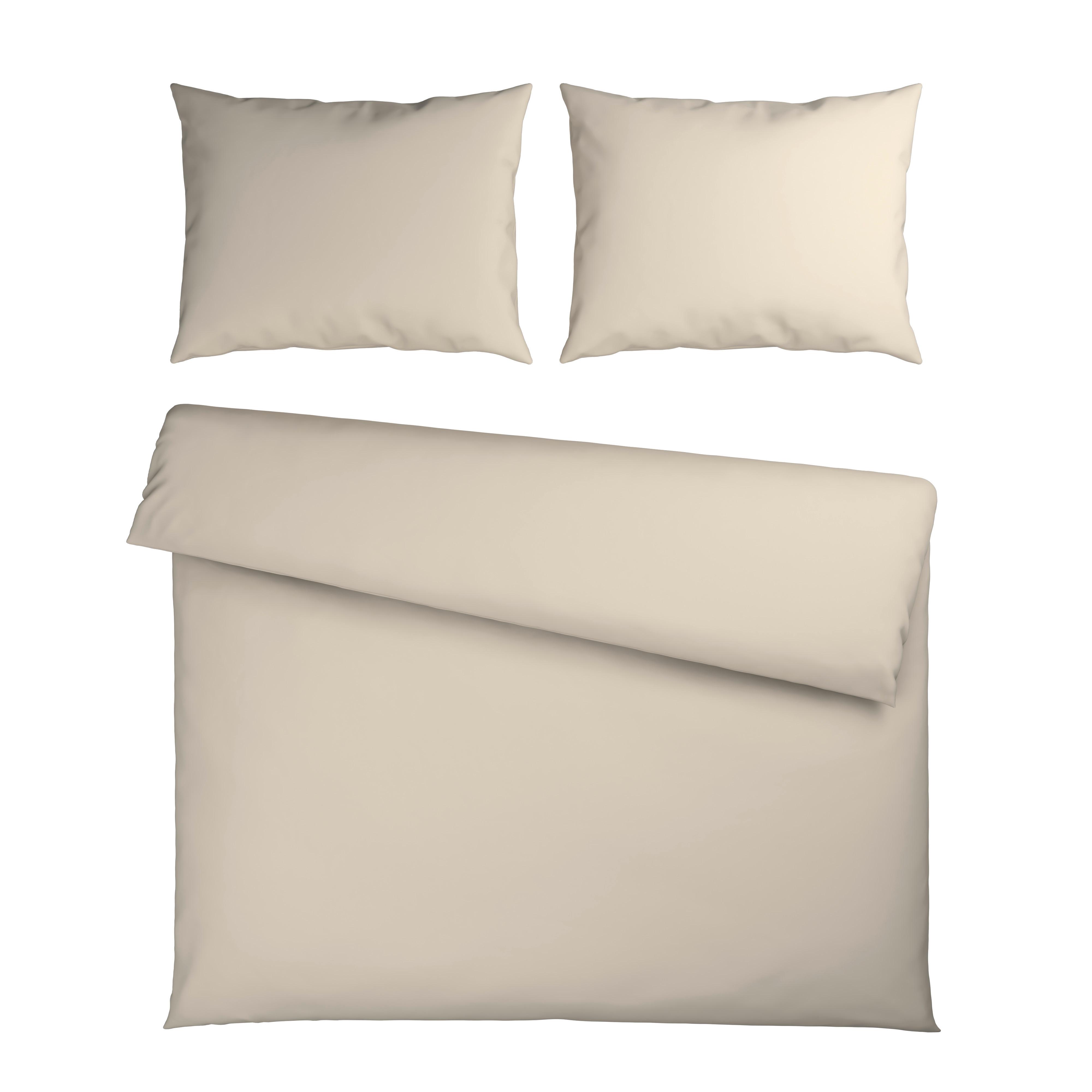 POSTEĽNÁ BIELIZEŇ JULIE XXL - béžovohnedá, textil (200/220cm) - Mömax