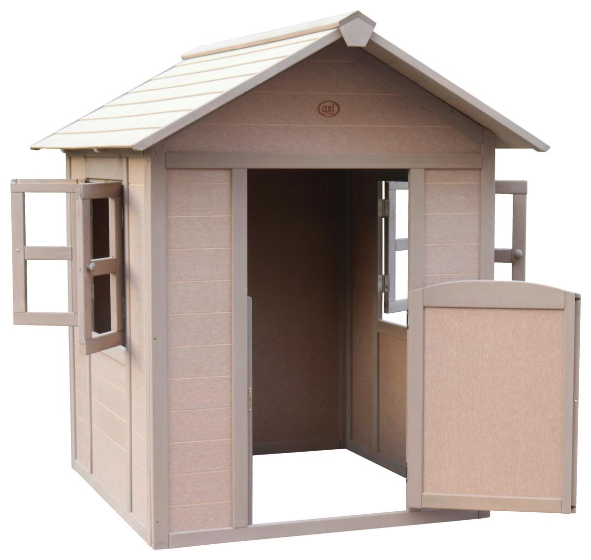 Spielhaus A701.001.00 - Braun, KONVENTIONELL, Holz (111/133/135cm) - Ambia Garden