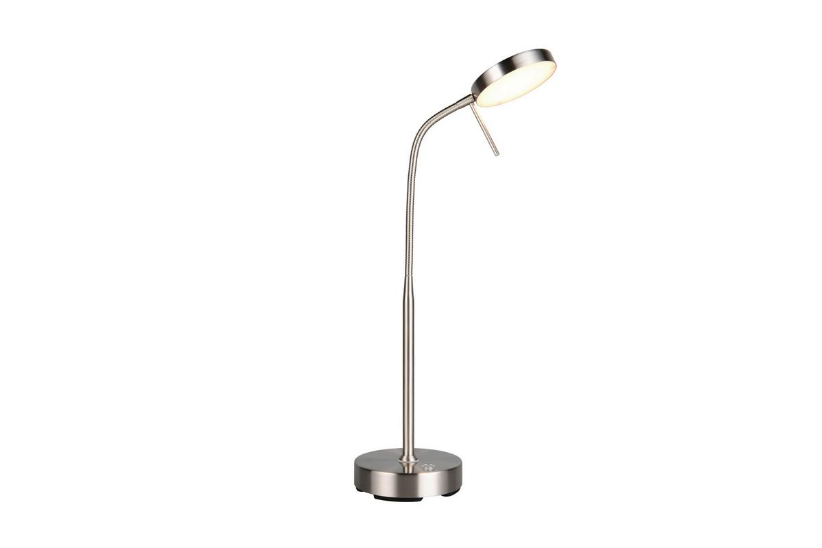 Akku-tischleuchte R54561107 Moreno - Nickelfarben, KONVENTIONELL, Metall (45/14/36cm)