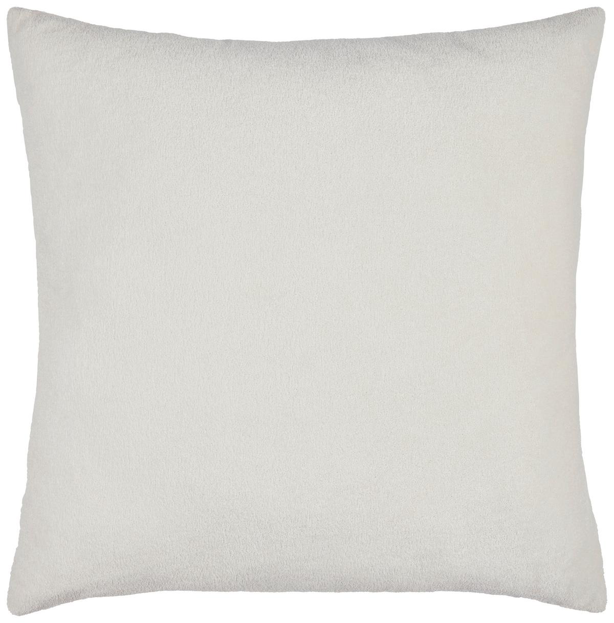 Díszpárna Anika Kb. 45/45cm - fehér, Romantik / Landhaus, textil (45/45cm) - James Wood