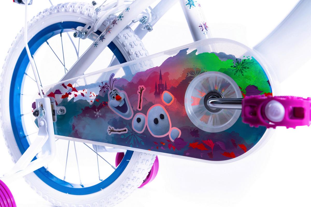 Kinderfahrrad Huffy Frozen 16" Bike - Weiß/Hellblau, Basics, Metall (54/84.5/112cm)