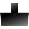 Dunstabzugshaube Svea Schwarz B: 90 Cm, Led - Schwarz, Trend, Glas/Metall (90/73,9-111,9/36cm) - Respekta