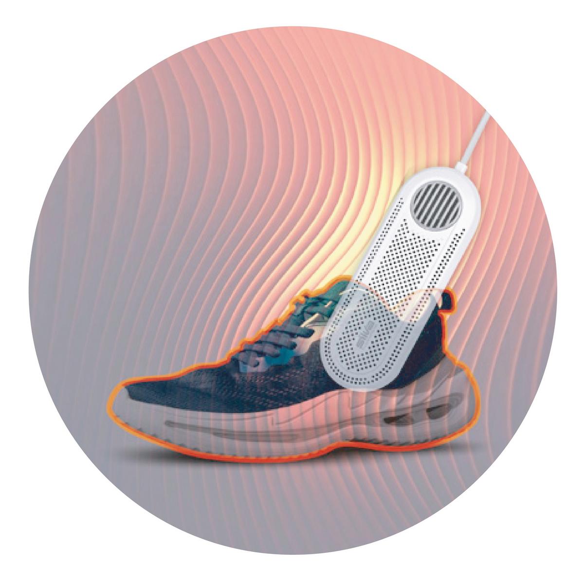 Schuhtrockner 20w Silva Sst 100 Uv Schuhtrockner - Weiß, Basics, Kunststoff (0,9/20/8,5cm) - Homeline
