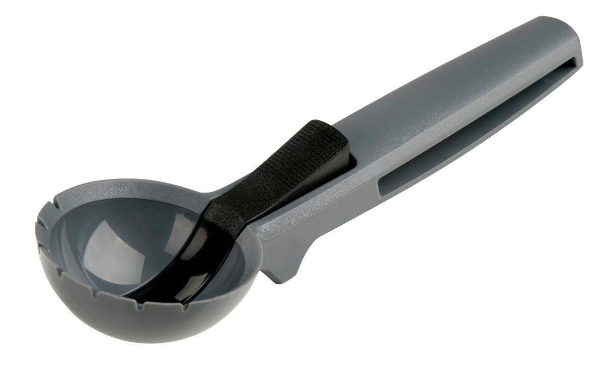 Naběračka na zmrzlinu Statement - tmavě šedá, plast (18,8cm) - Fackelmann