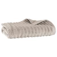 DUSCHTUCH Welle 70x140 cm Taupe - Graubraun, Basics, Textil (70/140cm)