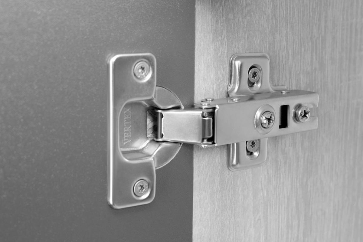 Küchenoberschrank Merle Grau/Eiche Dekor B:100cm - Eichefarben/Grau, Basics, Holzwerkstoff (100/224,4/34,6cm) - Respekta