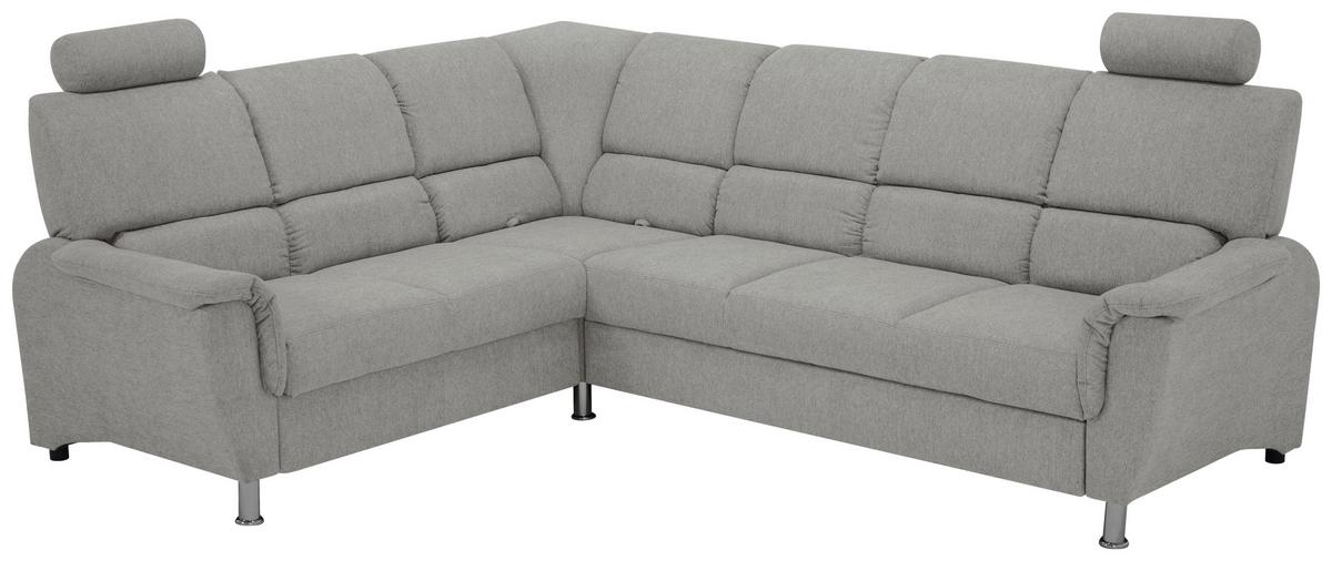 Sedačka MARSYLIA, levá, šedá - šedá, Design (219/270cm) - MID.YOU