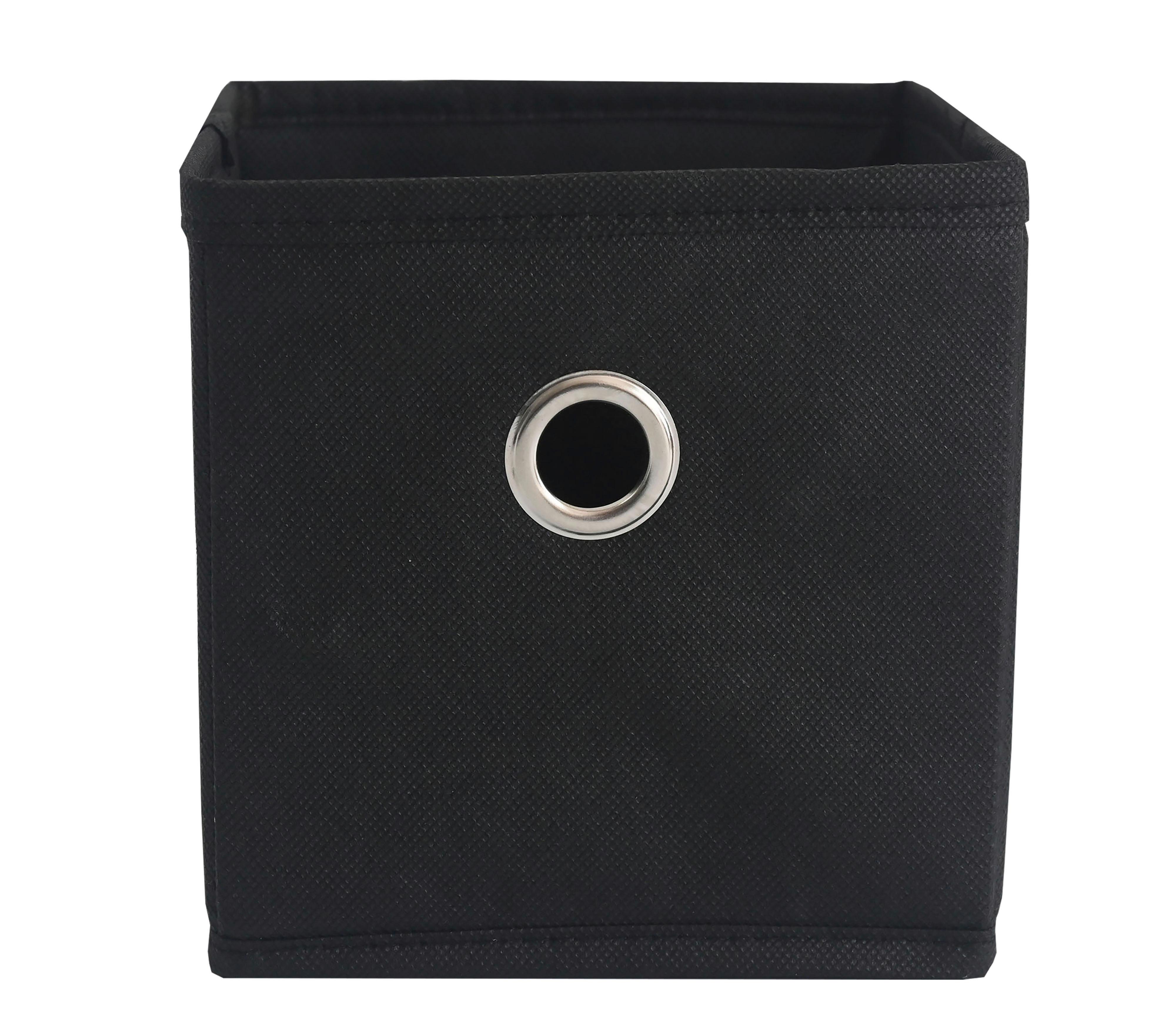 Skládací box PHOEBE -EXT- - černá, Konvenční, kov/karton (15/15/15cm) - Based