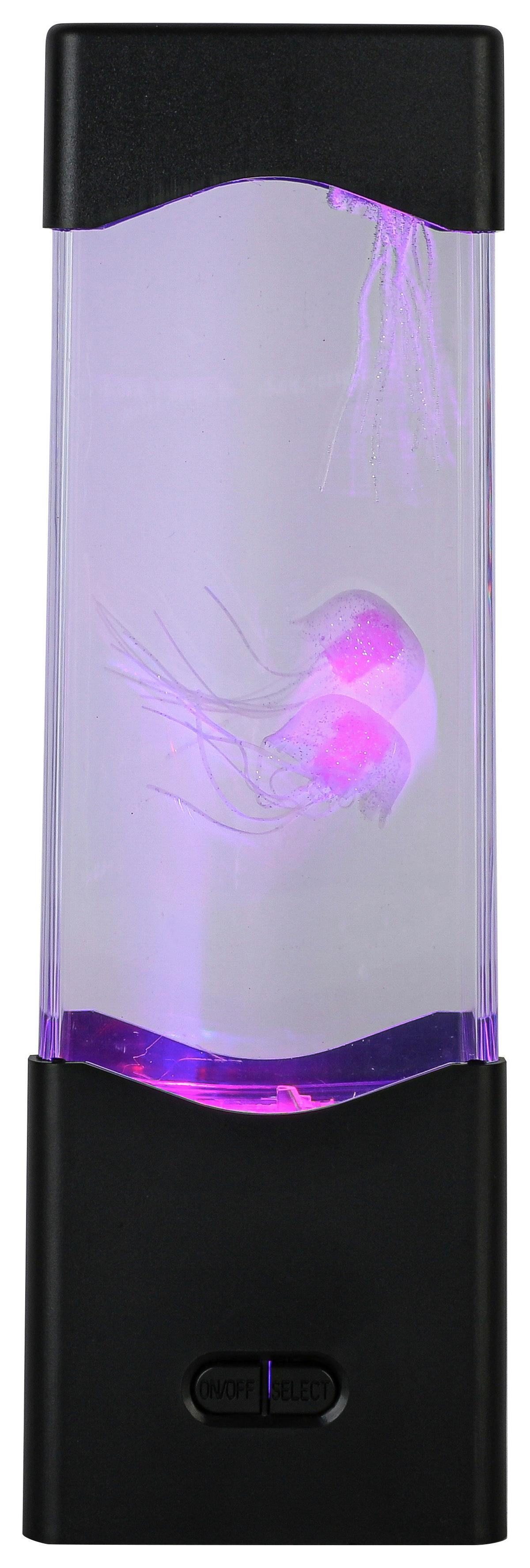 DEKORAČNÉ LED SVIETIDLO QUALI - priehľadné/čierna, Modern, plast (7,5/23,3/7,5cm) - Mömax