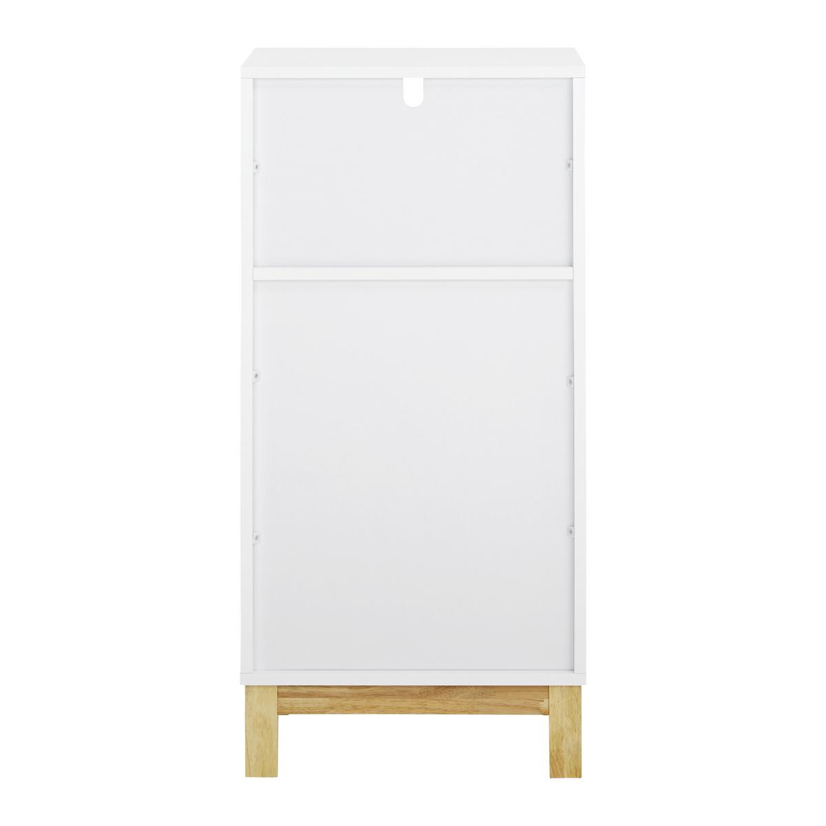 Spodná skrinka ROCCO - sivá/biela, Modern, drevo (42,6/90/35cm) - Bessagi Home