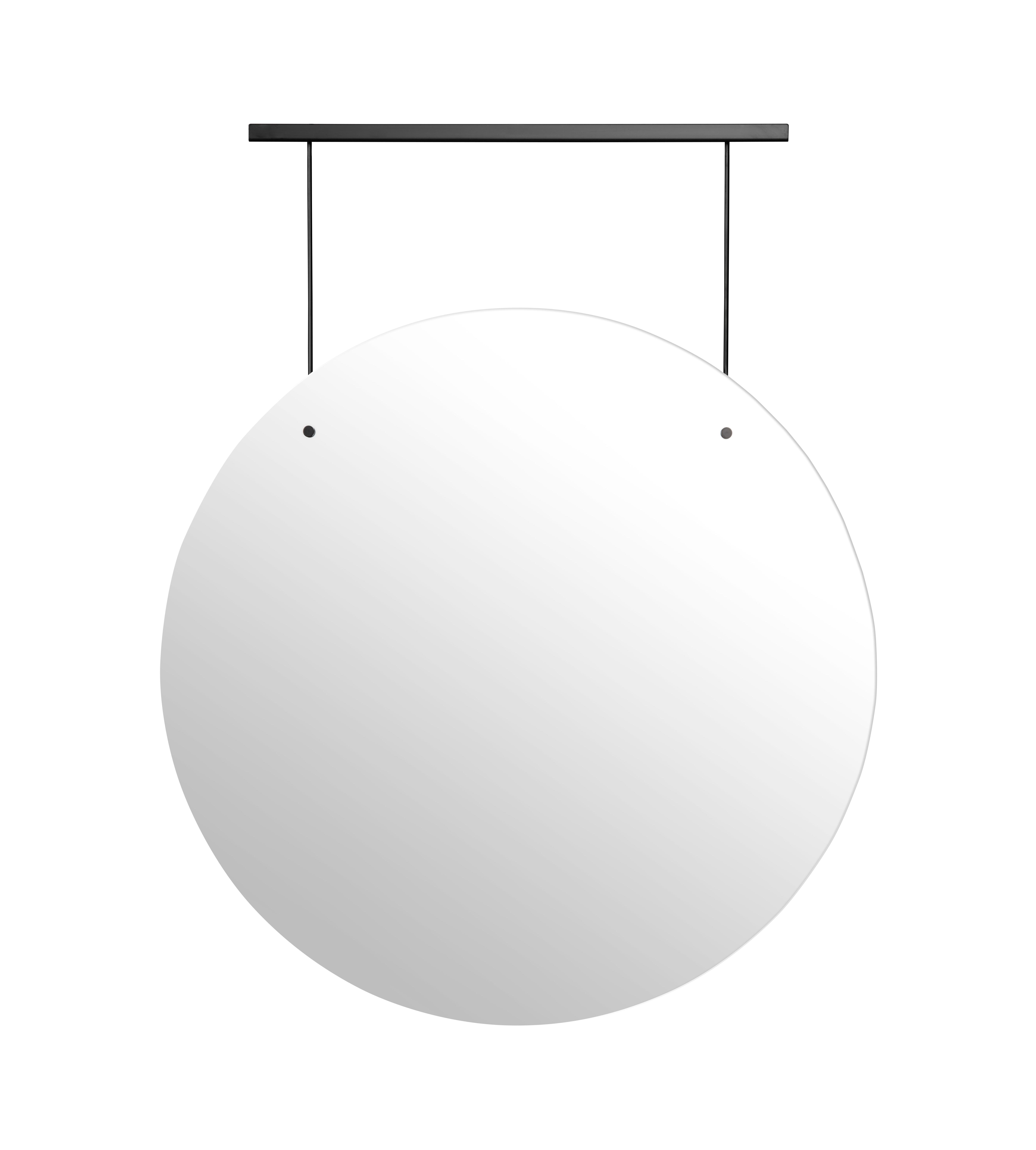 Dekorace Na Zeď Chi - černá, kov/sklo (76,53/60,96/2,54l) - Modern Living