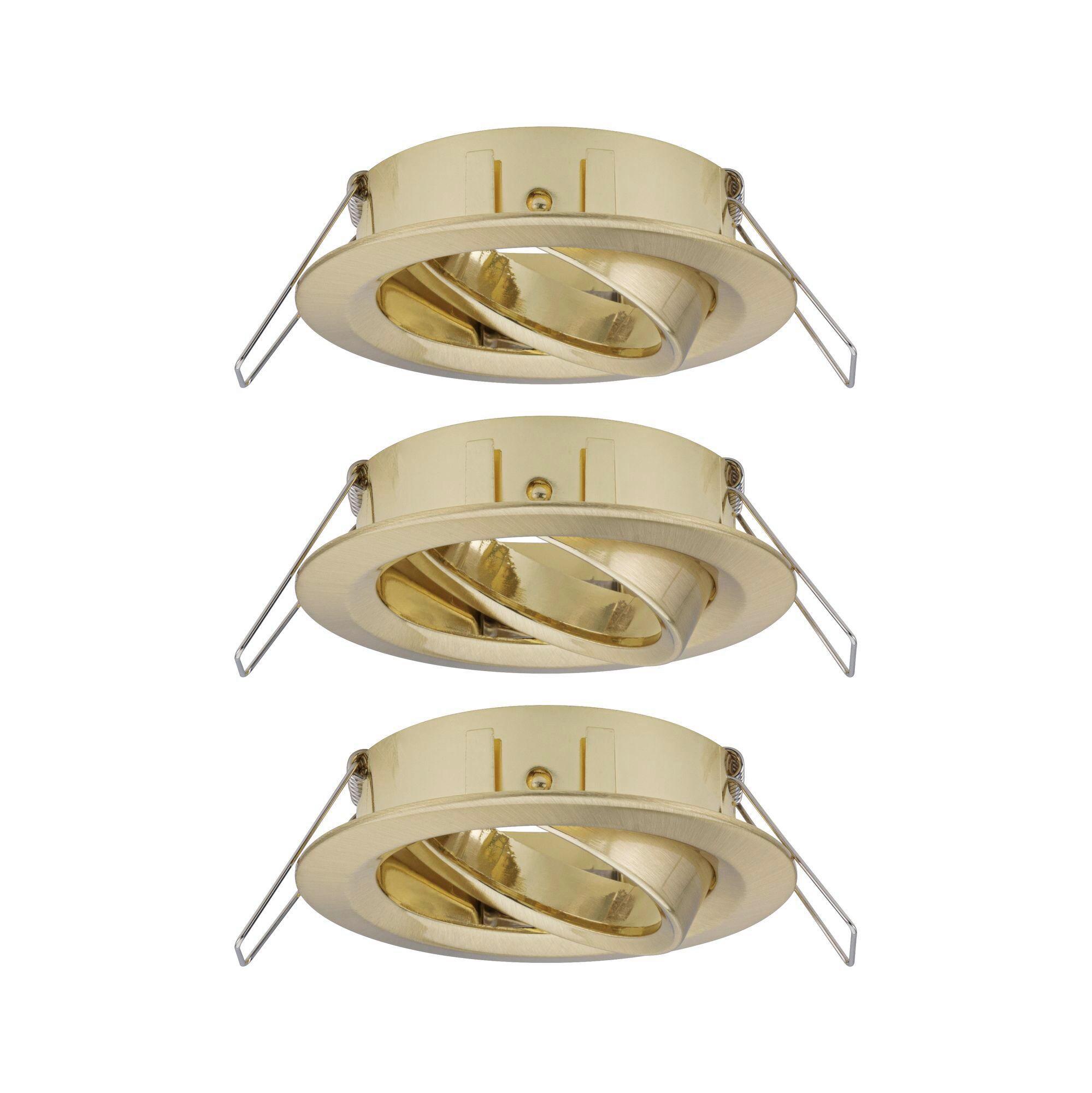 Deckenleuchte 3er-set Ø 8,4 Cm 3-Flammig, Rund
