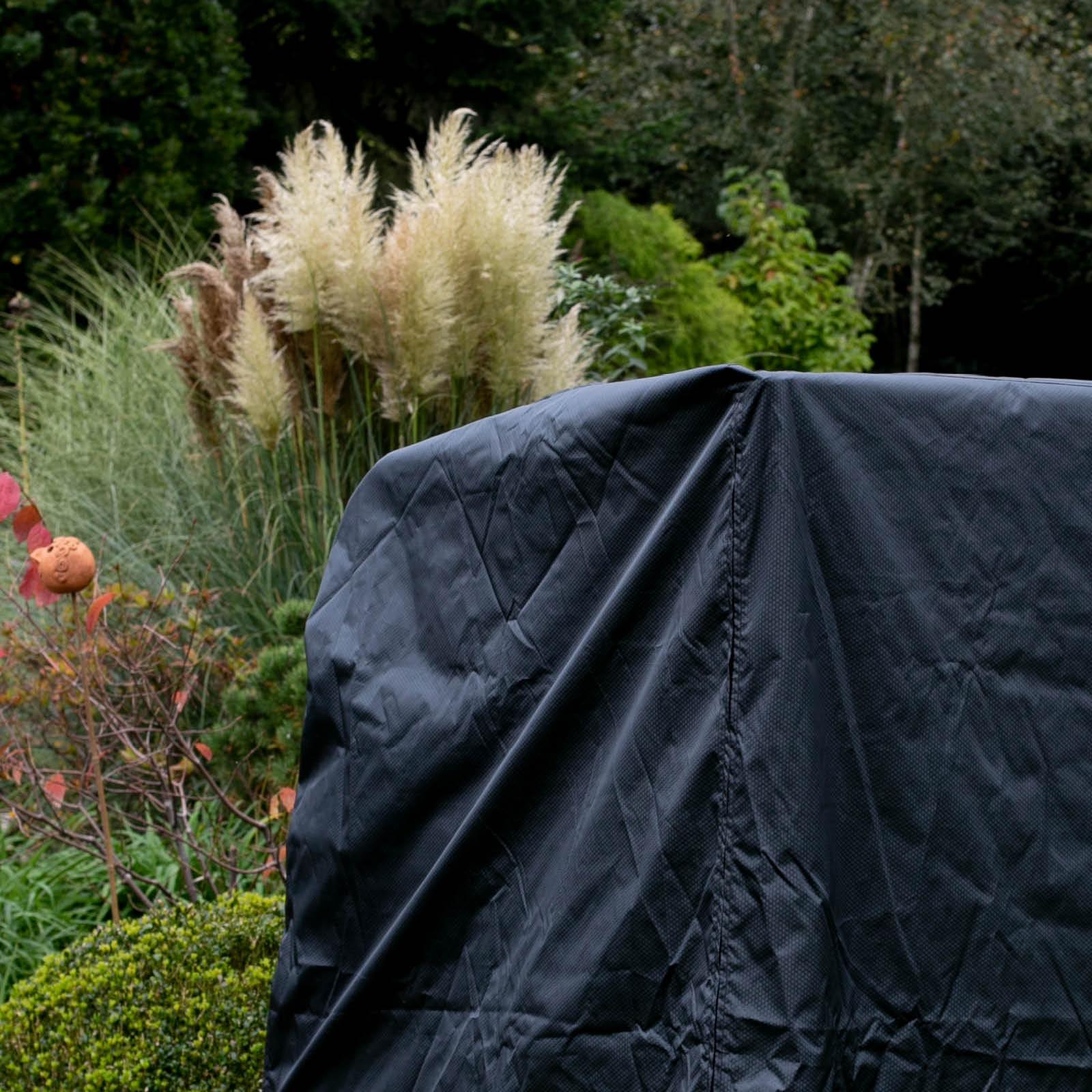 Schutzhülle für Strandkorb 128x95x165 cm Dunkelgrau - Dunkelgrau, Basics, Kunststoff (128/165/95cm) - Gardenson