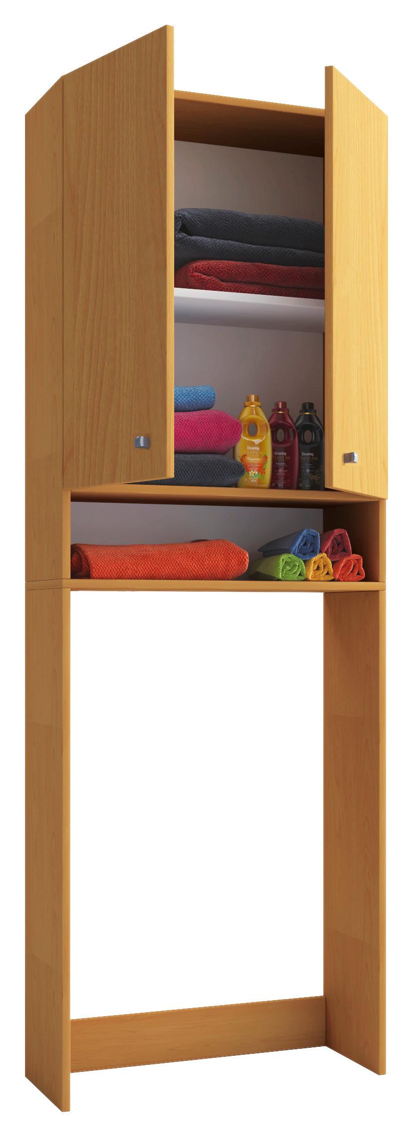 Überbauregal Lona B: 70cm Buche Dekor - Buchefarben, Basics, Holzwerkstoff (64/182/27cm) - MID.YOU