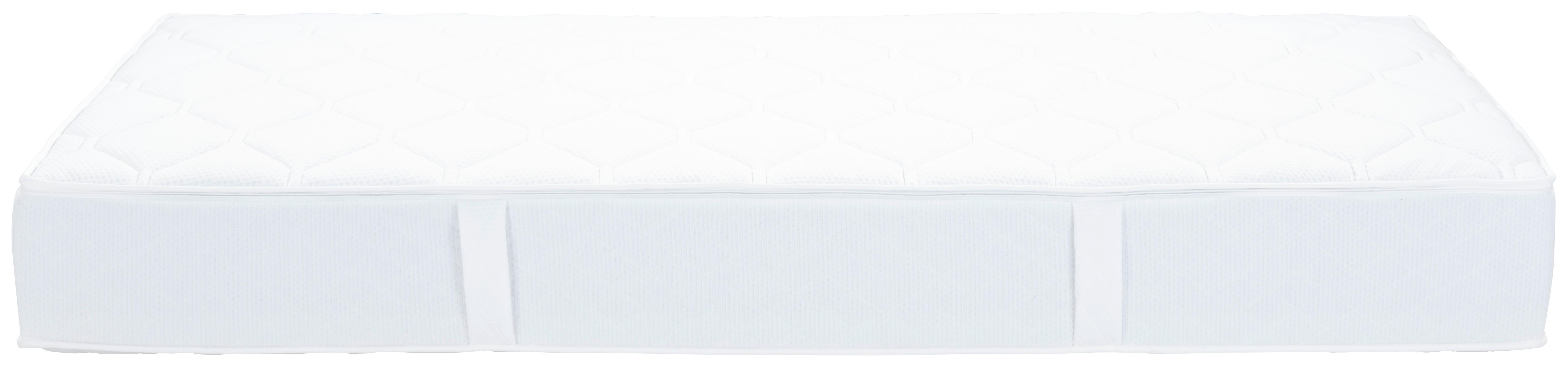 Taschenfederkernmatratze Noxira - Weiß, Textil (140/200cm) - Primatex
