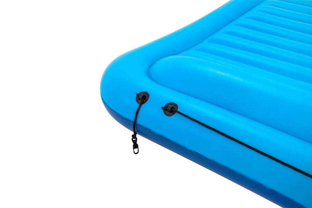 Luftmatratze L/b/h: Ca. 290/191/25,5 Cm - Blau, KONVENTIONELL, Kunststoff (269/183/25,5cm) - Bestway