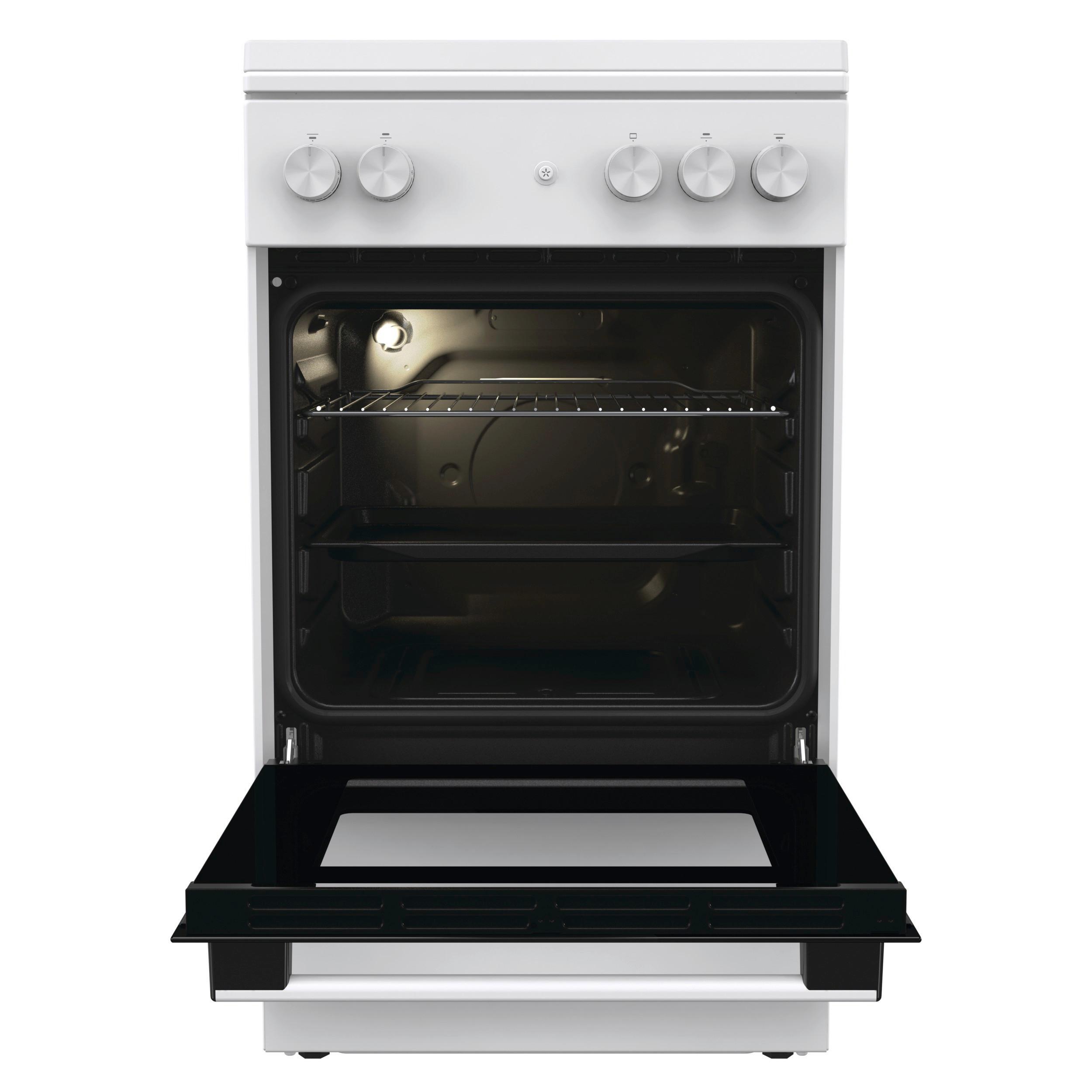 Herd Gg5a14wj - Weiß, Trend, Glas/Kunststoff (60/85/60cm) - Gorenje