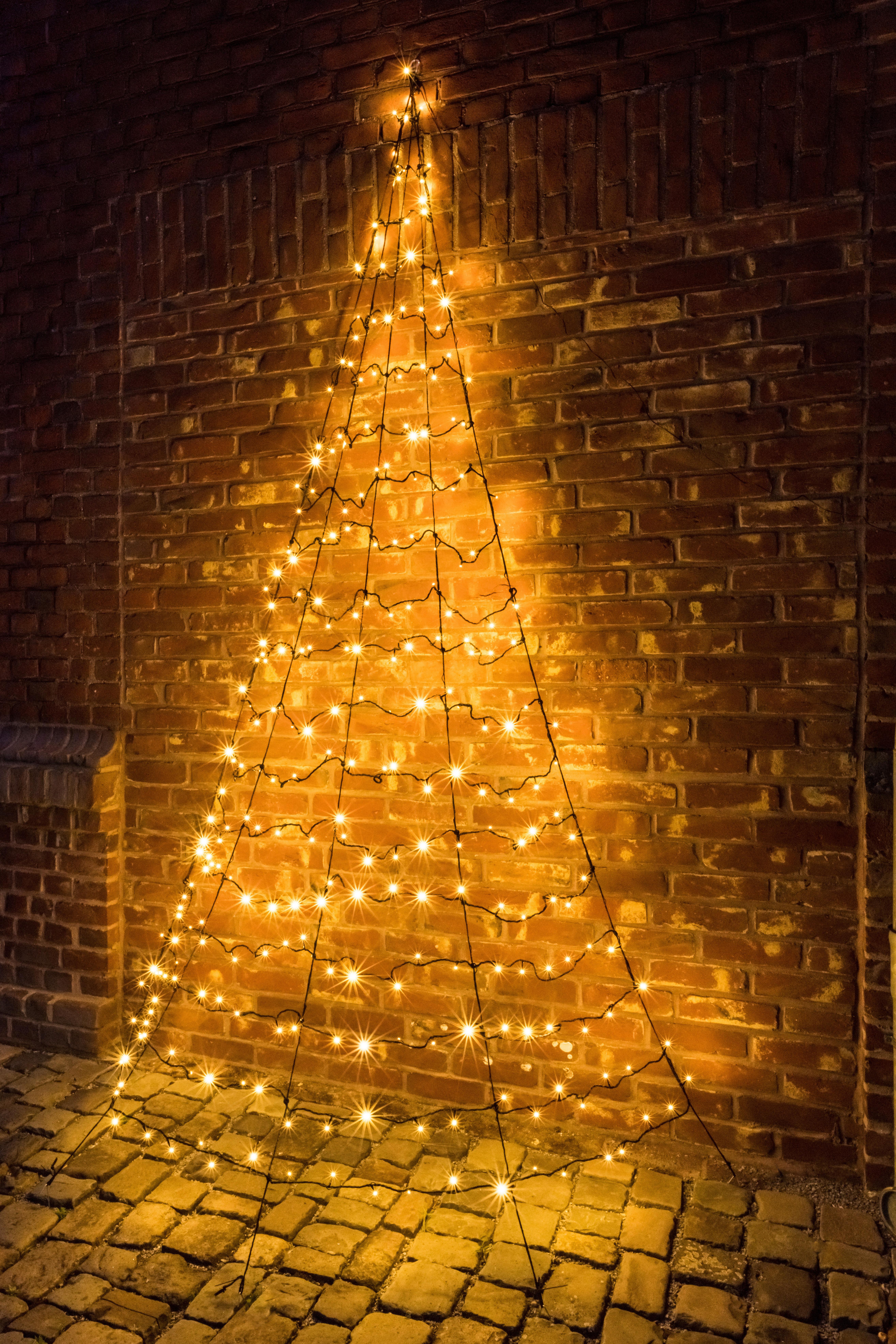 Weihnachtsbaum LED-Leuchtmittel Warmweiß - Basics, Kunststoff (400cm)
