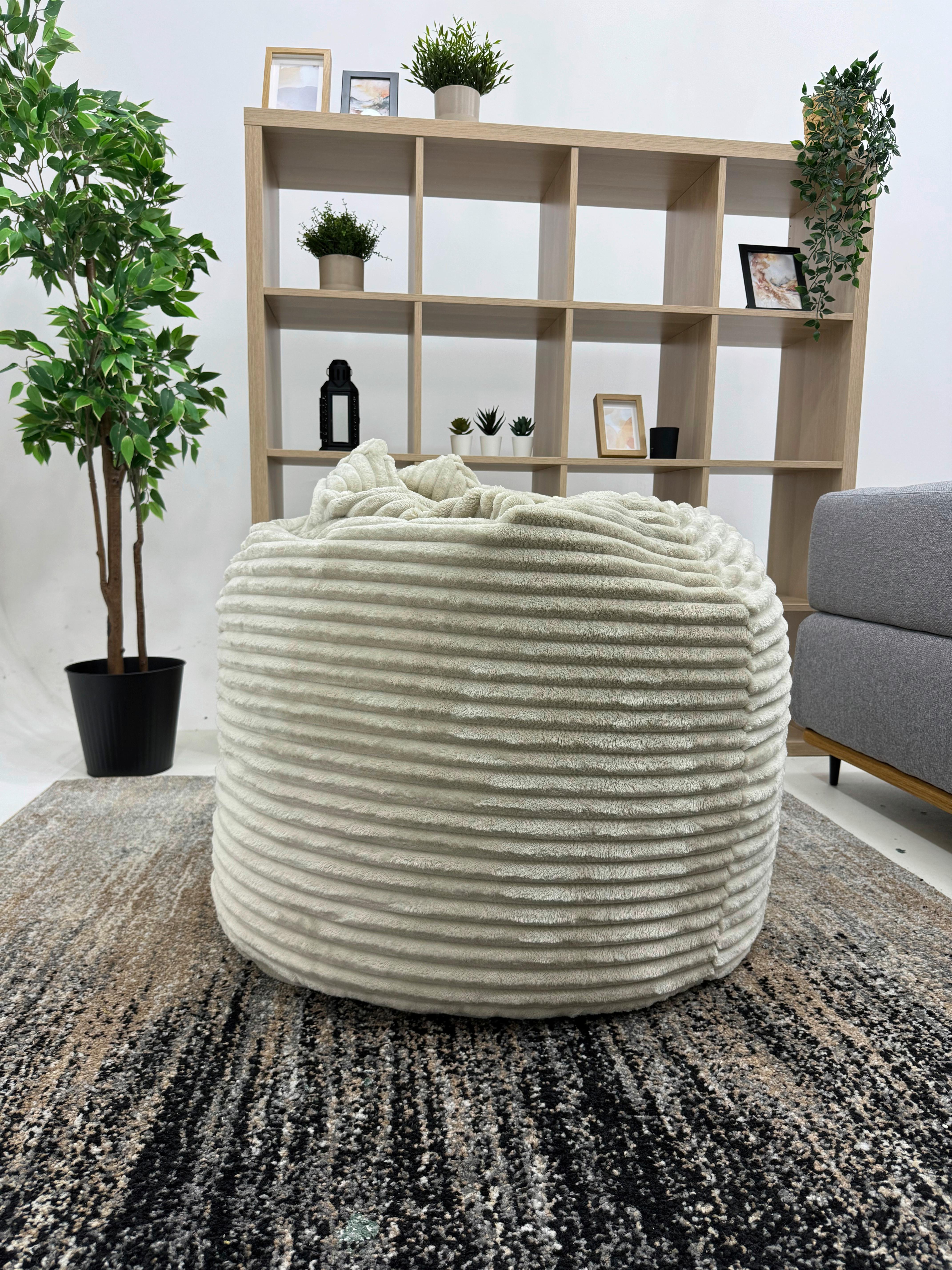 Sitzsack Buzzi Mega Natur Beige - Beige, Basics, Textil (120/85/85cm) - Ondega