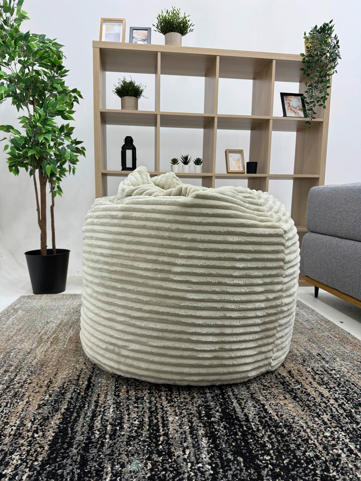 Sitzsack Buzzi Mega Natur Beige - Beige, Basics, Textil (120/85/85cm) - Ondega