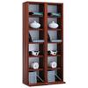 Cd Regal Milano 42 Cm Nuss Dekor - Nussbaumfarben, KONVENTIONELL, Holzwerkstoff (42/92/20cm) - MID.YOU