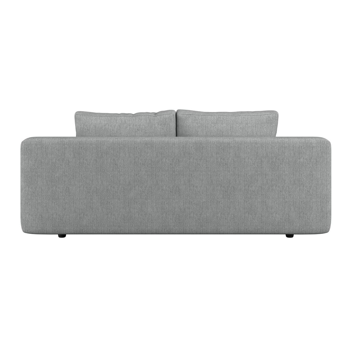 3-Sitzer-Sofa Mit Schlaffunktion Olso Hellgrau - Hellgrau, Trend, Holz/Kunststoff (205/72/100cm)