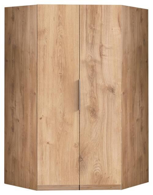 Eckschrank B: 120 Cm Level, Eiche Dekor - Eichefarben, MODERN, Holzwerkstoff (120/236/120cm) - MID.YOU