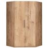 Eckschrank B: 120 Cm Level, Eiche Dekor - Eichefarben, MODERN, Holzwerkstoff (120/236/120cm) - MID.YOU