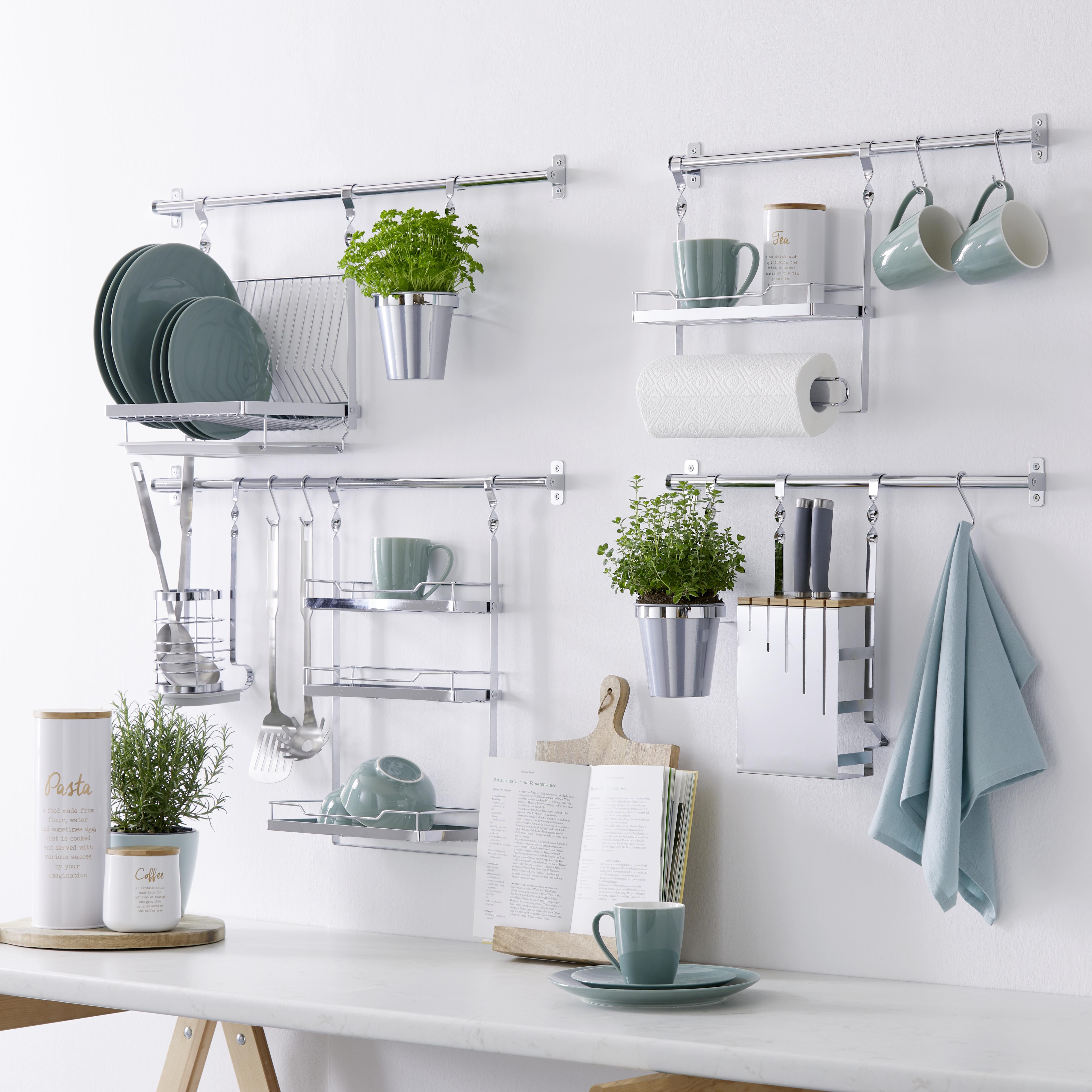 Háček Chester - barvy chromu, kov (7cm) - Premium Living