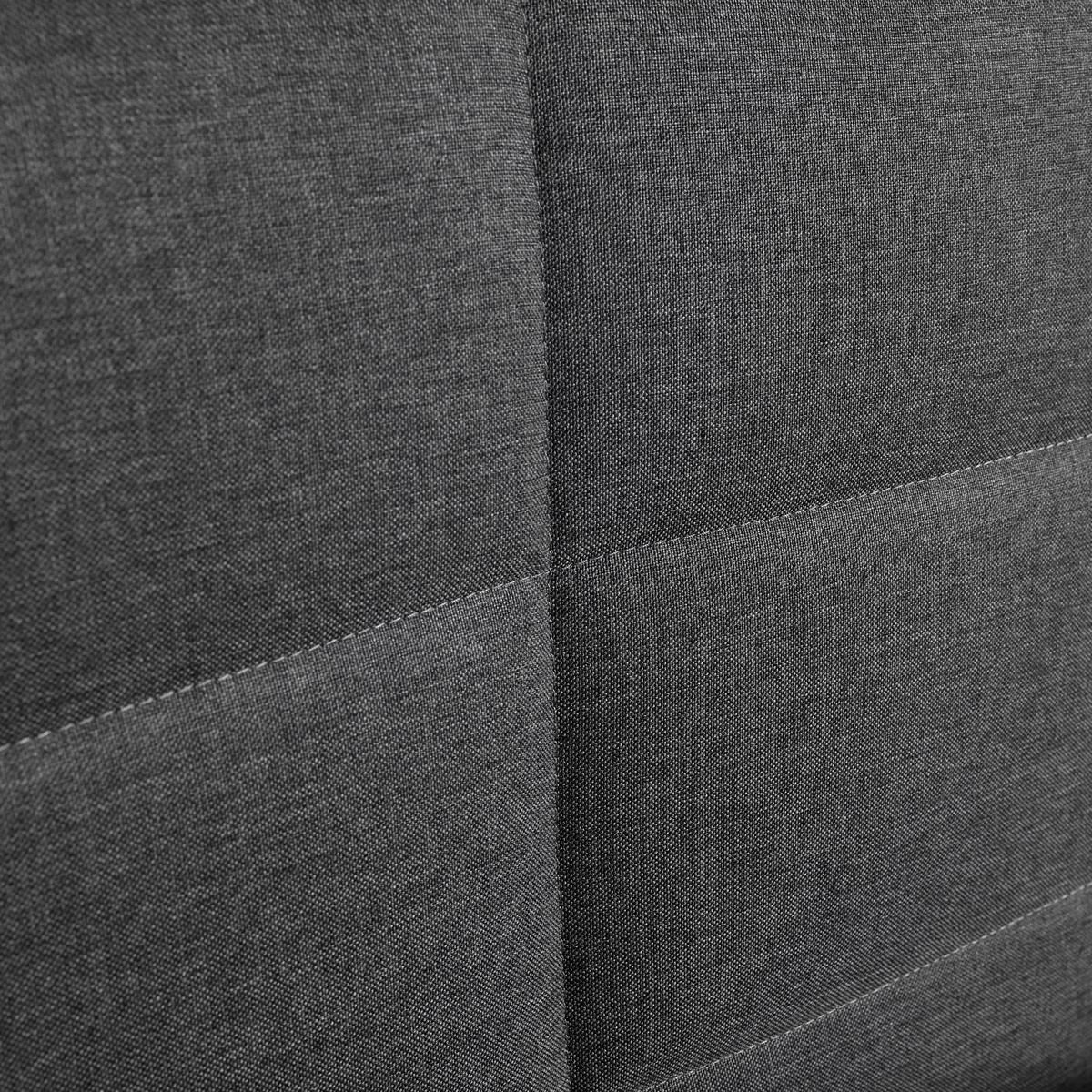 Manželská boxspring postel Lisa, 180x200, tmavě šedá - tmavě šedá, Moderní, dřevo/kompozitní dřevo (180/200cm) - Bessagi Home