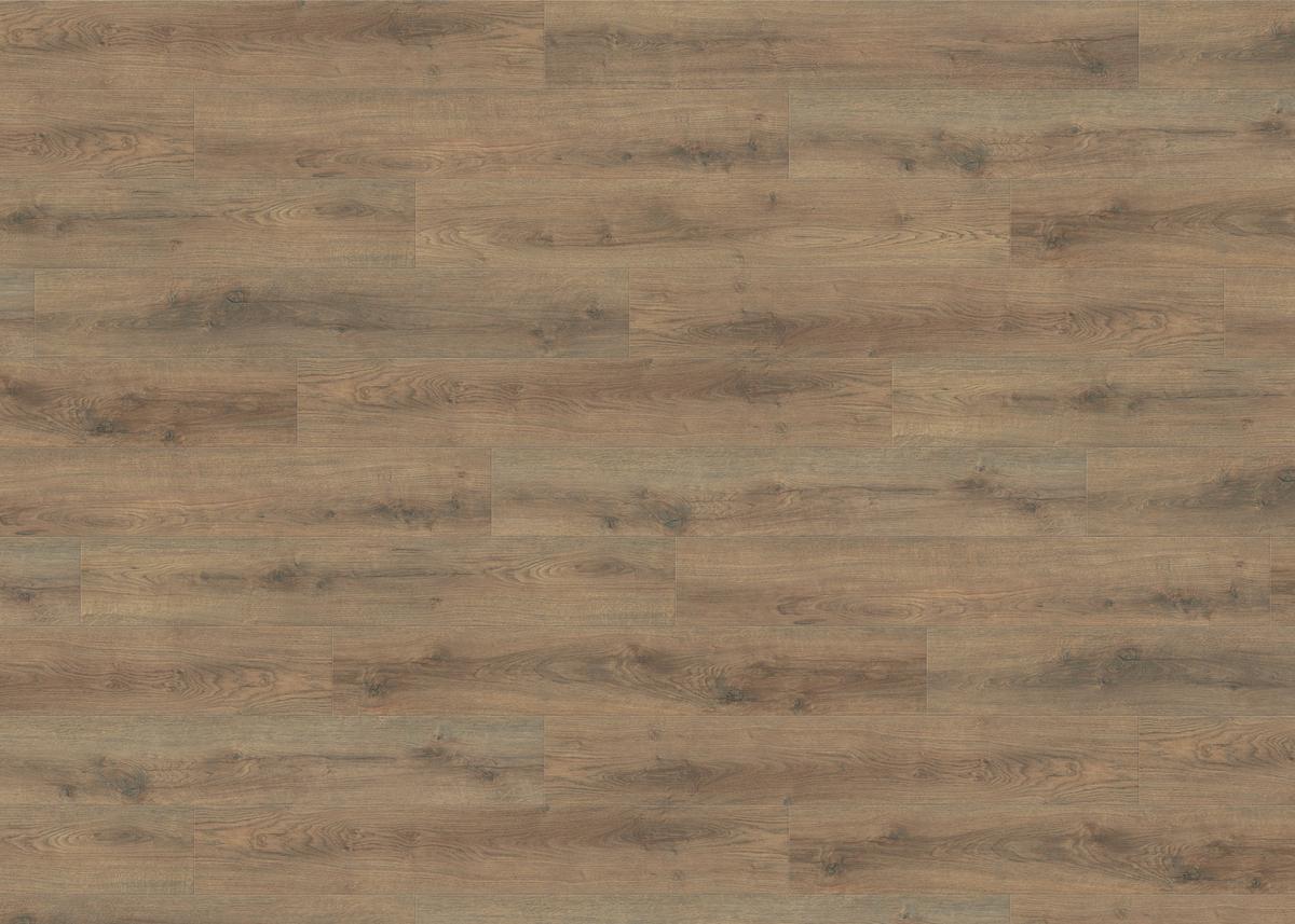 Laminatboden La Eiche Scarpa Ger. Str. Matt - Mokka, Basics, Holzwerkstoff (19.3/128.2cm) - Living by HARO