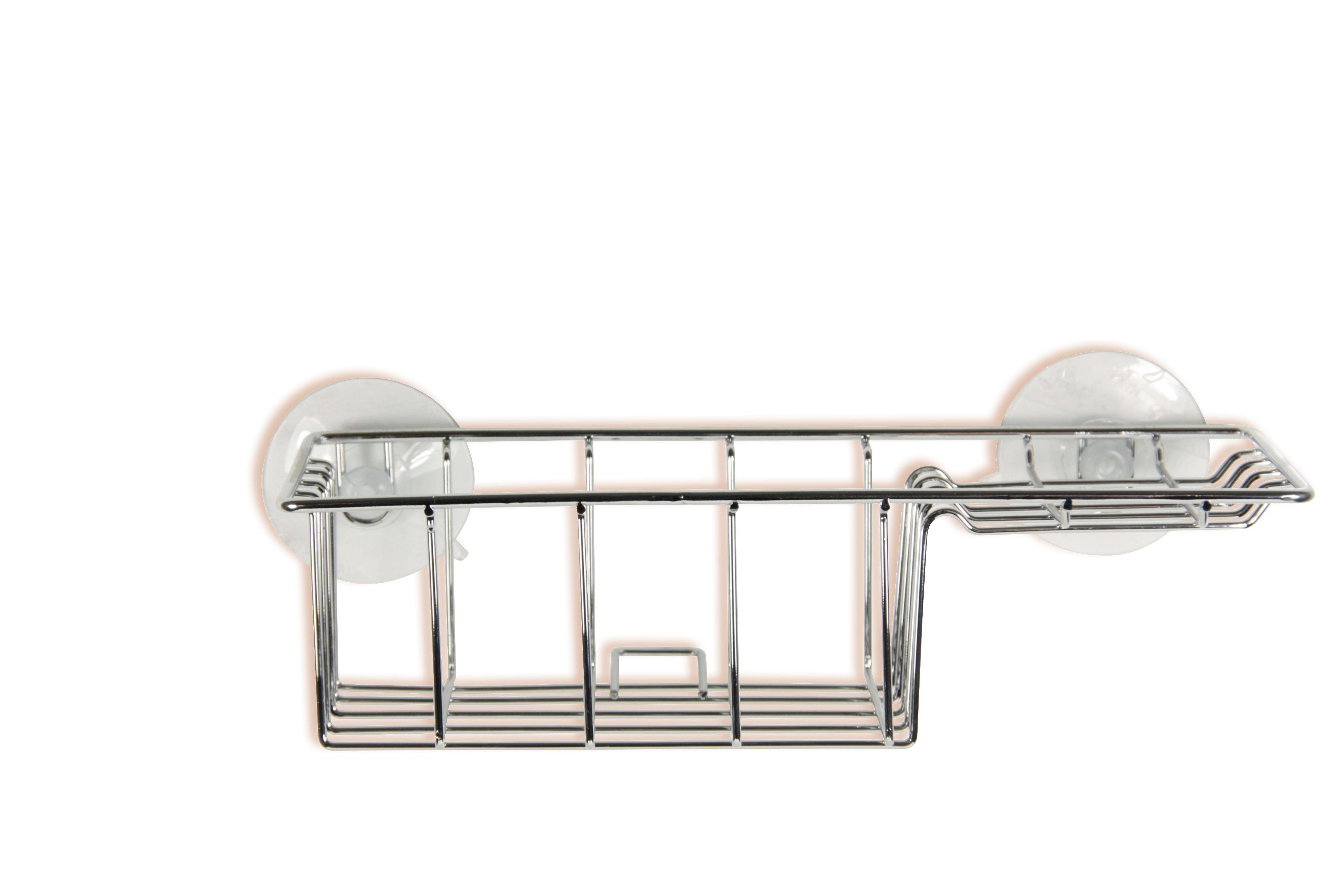 Zuhany Polc Milano 5 B991739 - Ezüst, konvencionális, Fém (27/13/7,5cm) - Ombra