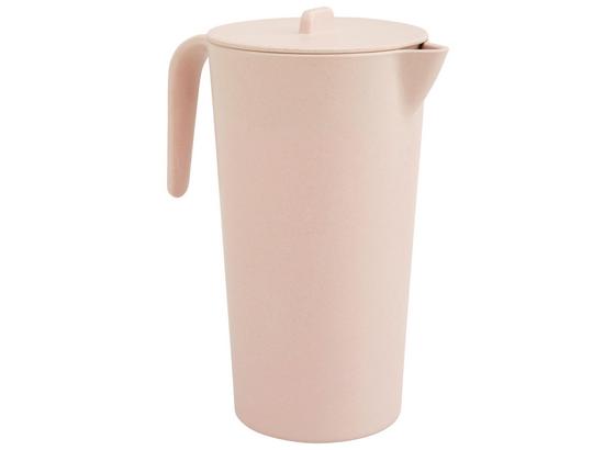 Džbán Z Bambusového Vlákna - ružová, Natur, plast/prírodné materiály (18/23cm) - Zandiara Džbán Z Bambusového Vlákna - ružová, Natur, plast/prírodné materiály (18/23cm) - Zandiara