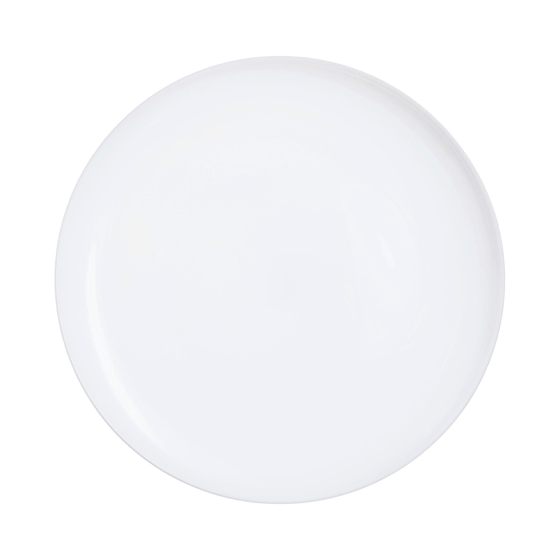 Talíř Na Pizzu Brigitte - bílá, Konvenční, sklo (32/2,4cm) - Based