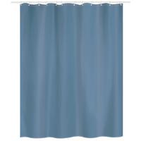 DUSCHVORHANG DUNKELBLAU - Dunkelblau, Basics, Textil (180/200cm) - MSV