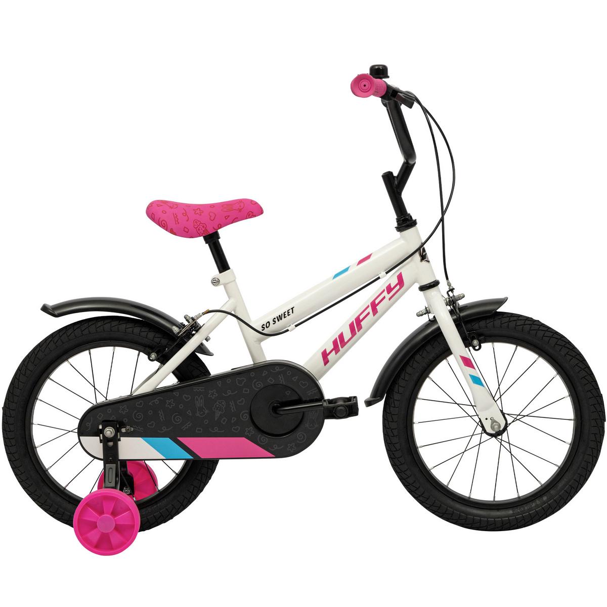 Kinderfahrrad So Sweet Weiß, 16 Zoll - Weiß, Basics, Metall (56,8/83/135cm)