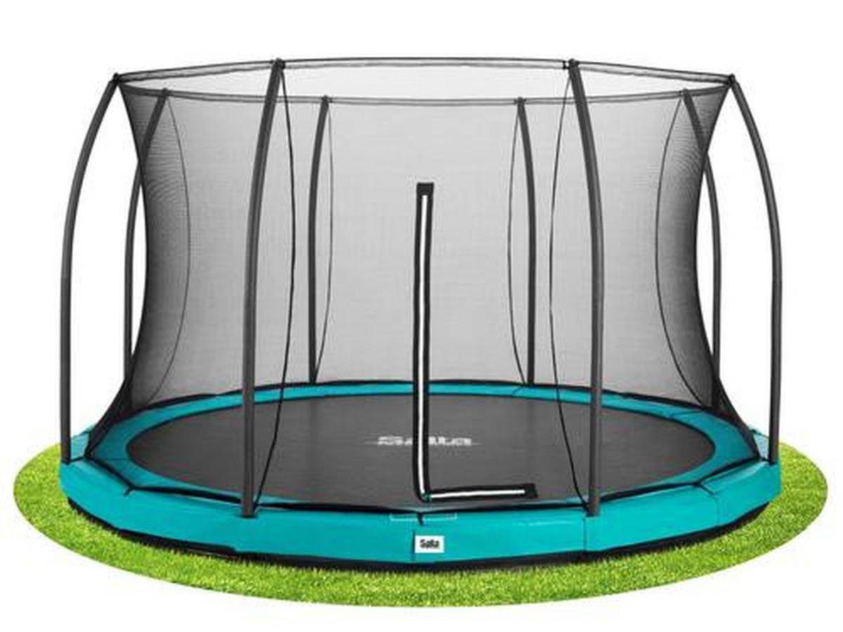 Trampolin 5396g - Grün, Basics, Metall (366cm) - Salta