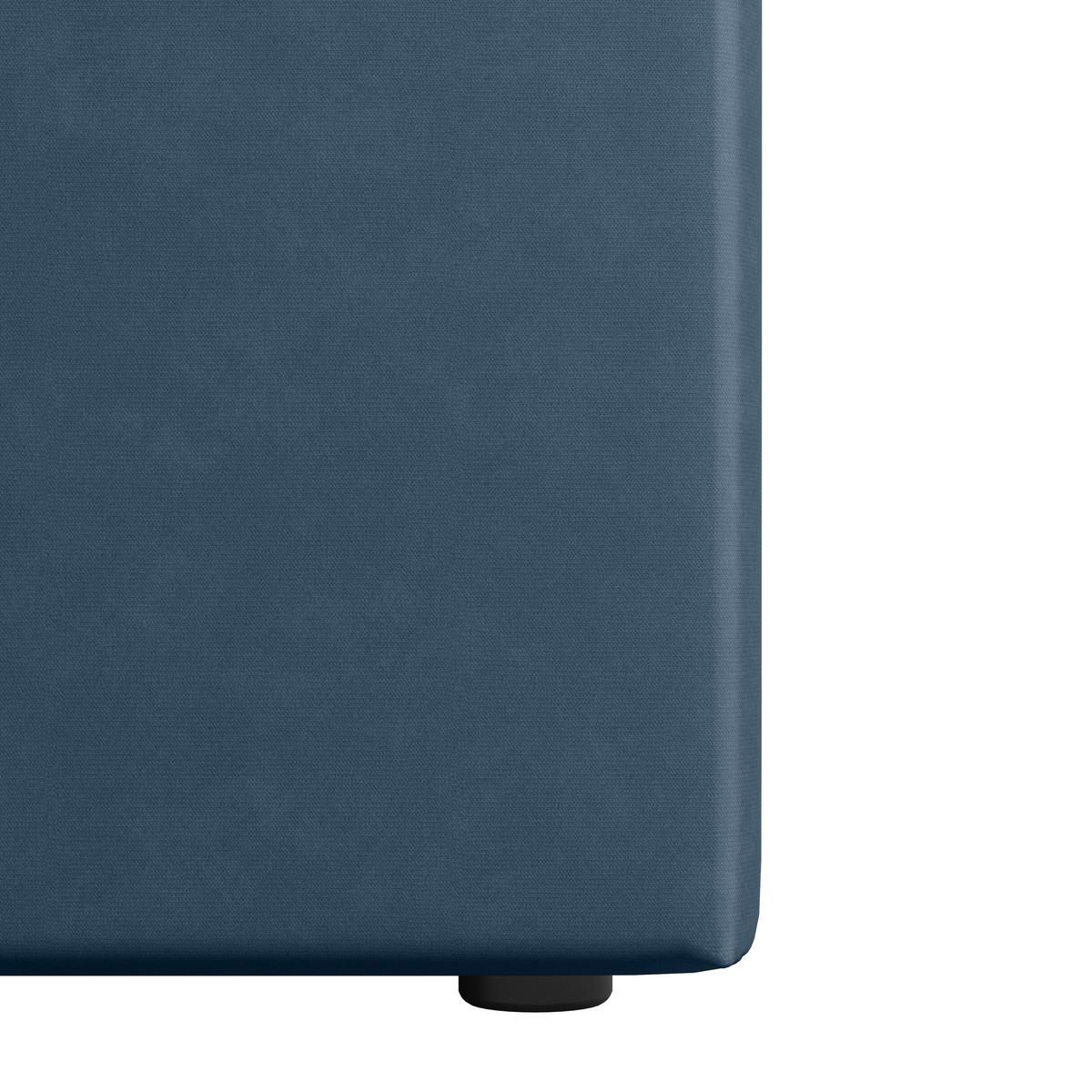 Boxspringbett mit Bettkasten Bologna 180x200 cm Blau - Blau, MODERN, Holz/Kunststoff (180/200cm) - MID.YOU