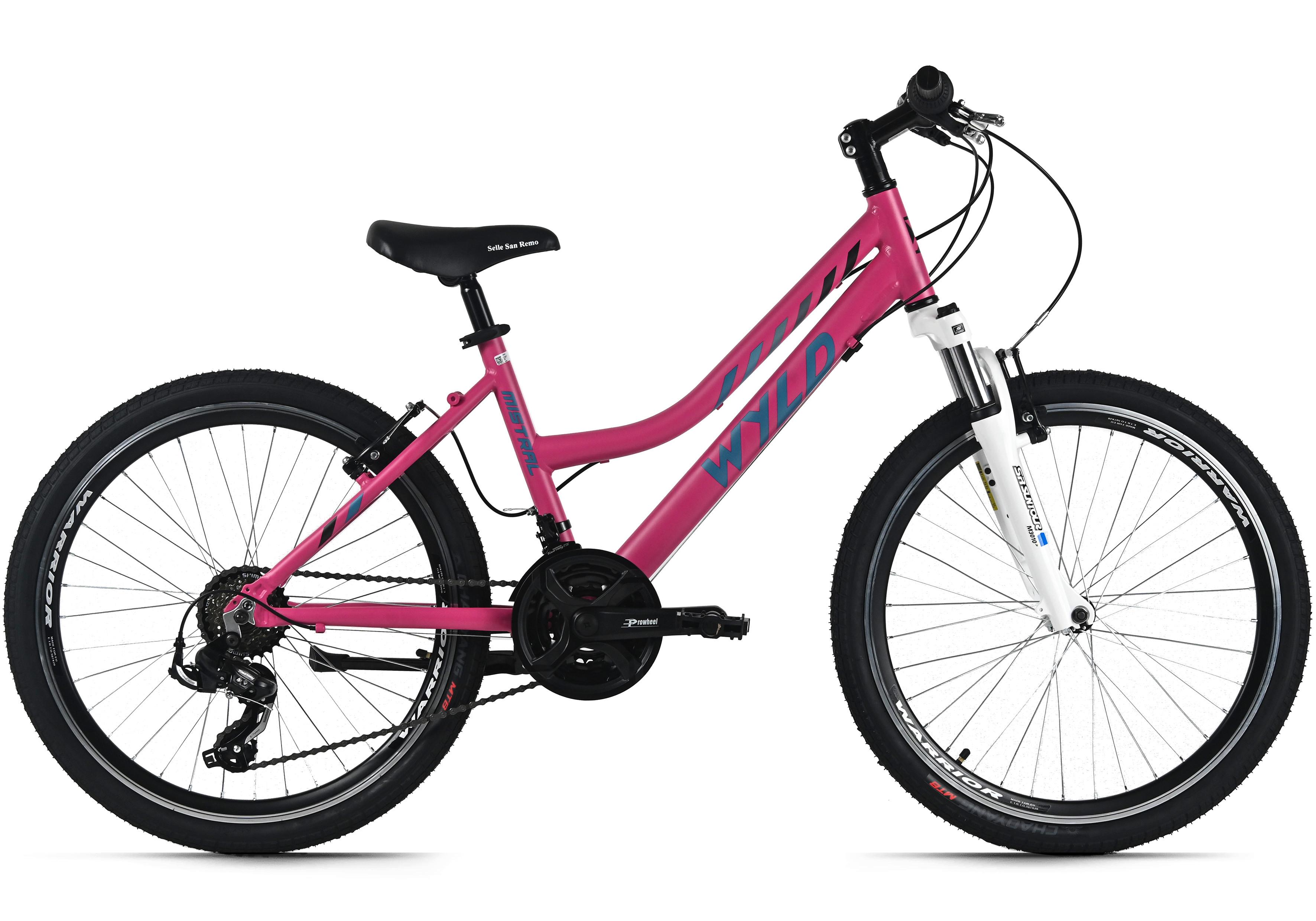 Wyld Kinderfahrrad Mistral Pink - Pink, Basics, Metall (25/140/60cm)