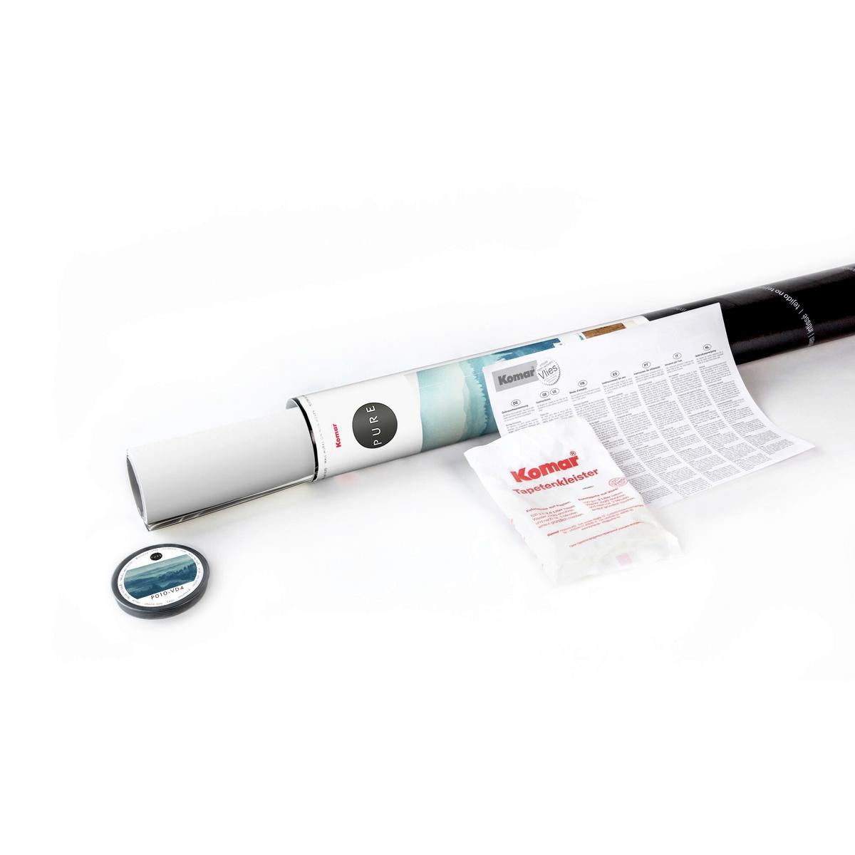 Vliestapete P014-Vd3 Artdeco - Goldfarben/Grün, Design, Papier (300/250cm)