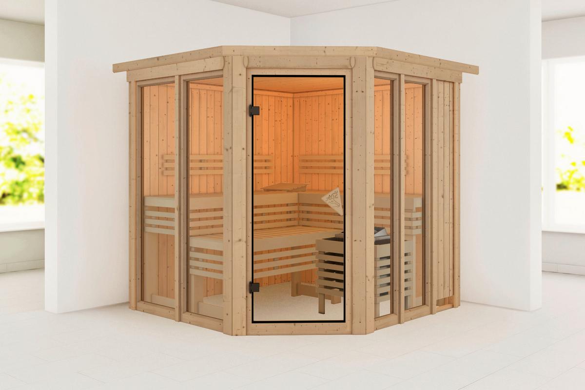 Sauna Kea 1 47325 Kea 1 - Fichtefarben, Basics, Holz (210/202/210cm)