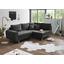 Wohnlandschaft Alice ca. 249x175 cm - Anthrazit/Kieferfarben, KONVENTIONELL, Holzwerkstoff/Textil (249/175cm) - Carryhome Wohnlandschaft Alice ca. 249x175 cm - Anthrazit/Kieferfarben, KONVENTIONELL, Holzwerkstoff/Textil (249/175cm) - Carryhome