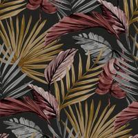 Vliestapete Flow, Schwarz/Rot/Braun - Rot/Schwarz, Basics, Papier/Kunststoff (52/1005cm)