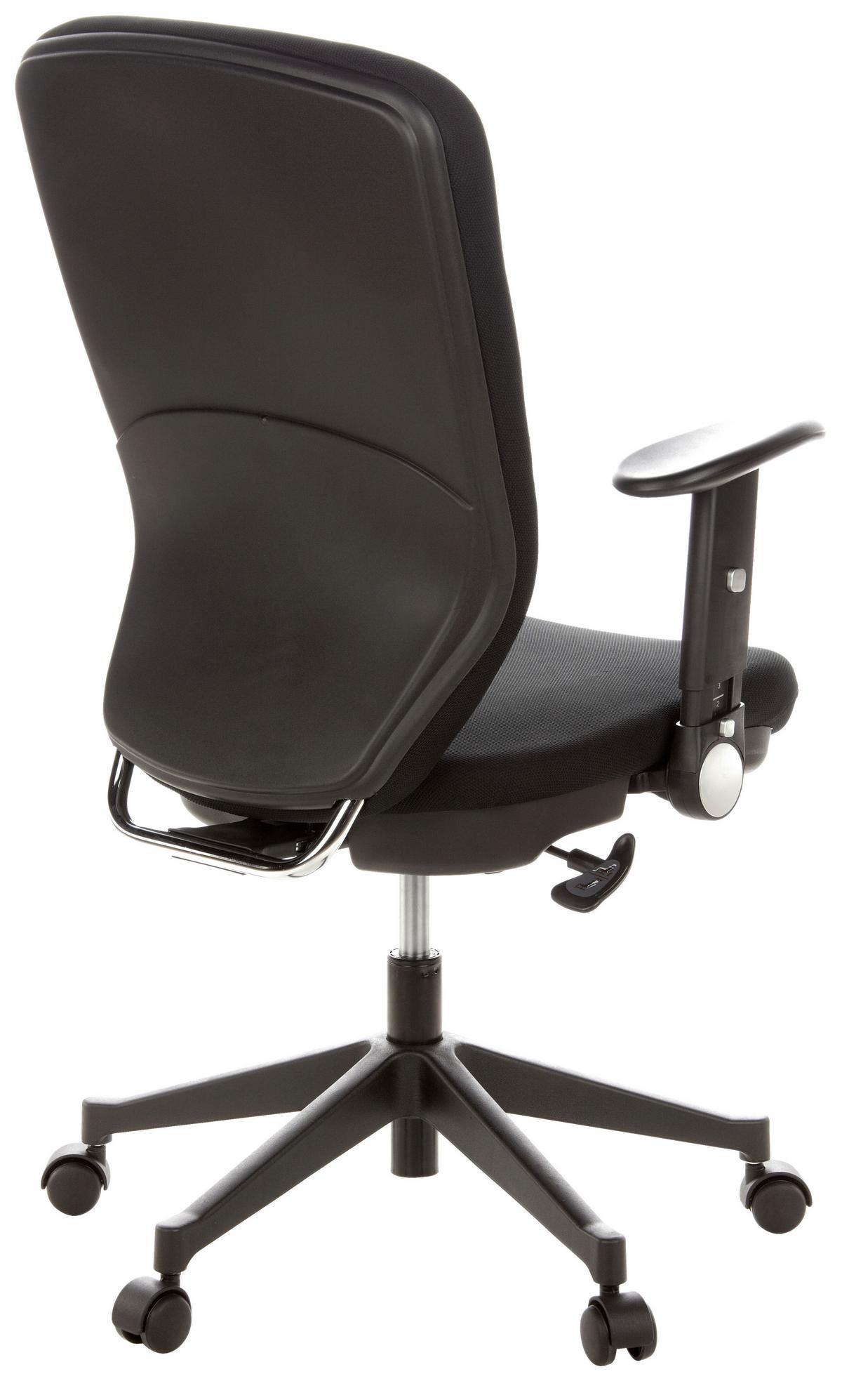 Drehstuhl Traffic 30 Schwarz - Schwarz, MODERN, Kunststoff/Textil (58/117/48cm) - MID.YOU