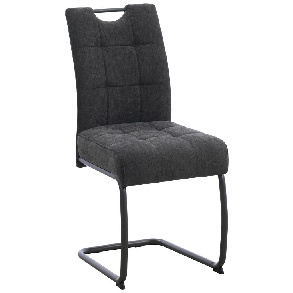 Schwingstuhl Vilnius Grau/Dunkelgrau B: 44 cm