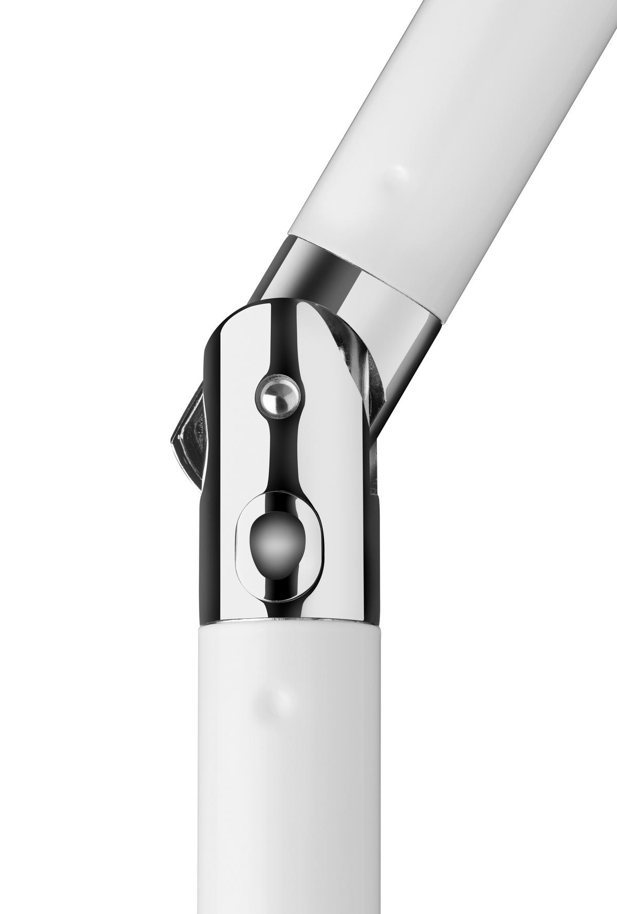 Sonnenschirm Oslo Natur Bht: 200x250x300 Cm Naturfarben - Naturfarben/Weiß, Basics, Textil/Metall (200/250/300cm) - Schneider