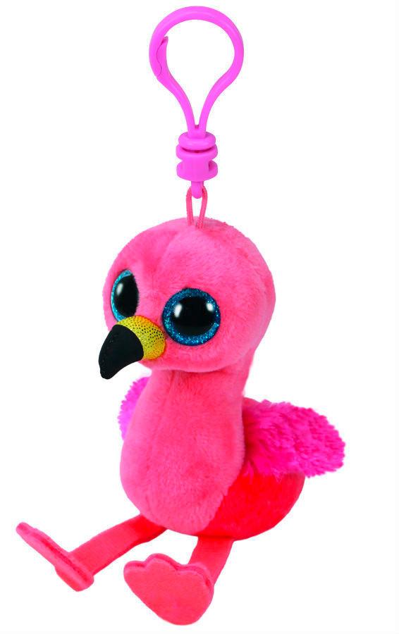 Plüss Figura Ty Boos Kulcstartó 8,5cm - színes, textil