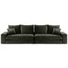 Bigsofa Be Relaxed - Anthrazit/Schwarz, MODERN, Textil (273/67/125cm) - MID.YOU
